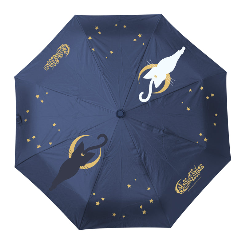Sailor Moon Luna & Artemis Semi-Automatic Umbrella