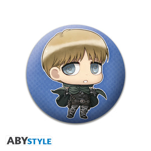 Attack on Titan Chibi Badge Pack 6 Pcs