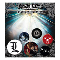 Death Note Badge Pack 6 Pcs
