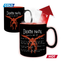 Death Note - Light and Ryuk Heat-change Mug, 16 oz.