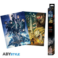 Attack on Titan Unframed Boxed Poster Set Series 2